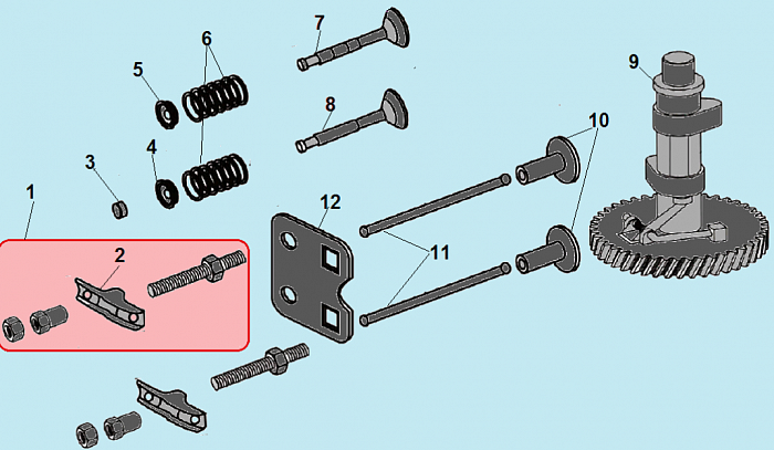7 КЛАПАНА Газонокосилка CHAMPION LMH5629
